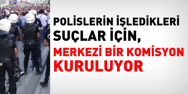 Suç işleyen polisler takip edilecek