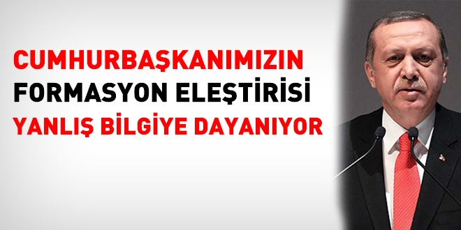 Cumhurbaşkanı Erdoğan'a yanlış bilgi mi verildi?