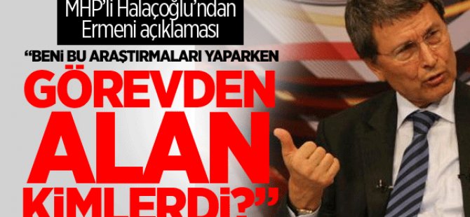 MHP’li Halaçoğlu kendisini eleştirenlere tepki gösterdi