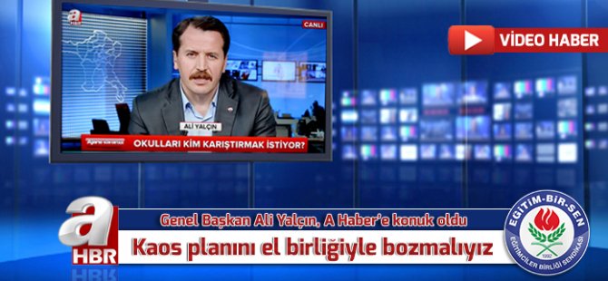 Ali Yalçın'dan Liselerde Yapılan Eylemlere Tepki