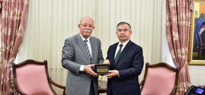 Koncuk Milli Eğitim Bakanını Ziyaret Etti