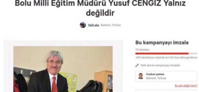 10. Yıl Marşı'nı yasaklayan müdüre destek kampanyası açtılar