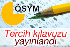 ÖSYM tercih kılavuzu yayınlandı