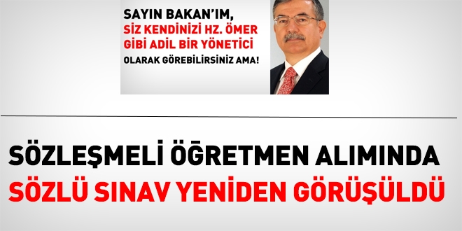 Öğretmenlikte mülakat yeniden görüşüldü
