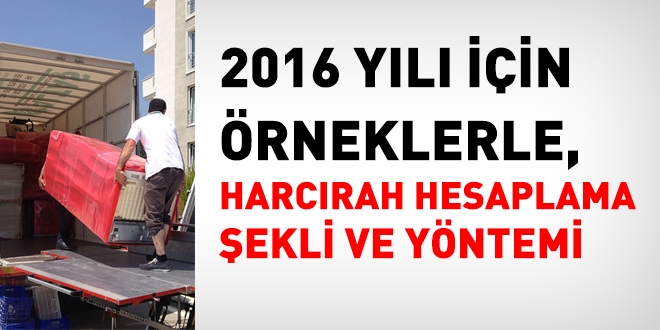 Harcırah nasıl hesaplanır-2016