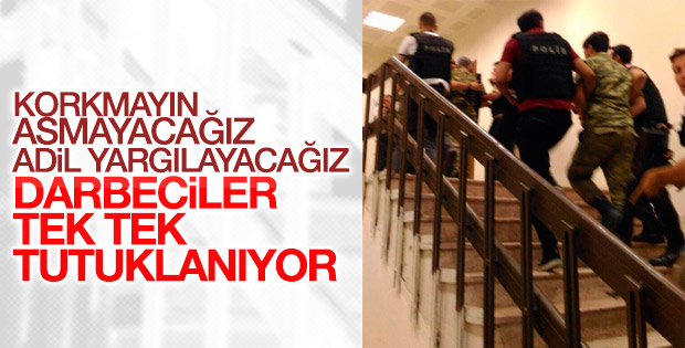 Kalkışmacılar tek tek tutuklanıyor