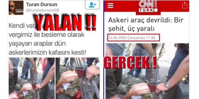 Sosyal medyadaki yalan haberlere dikkat