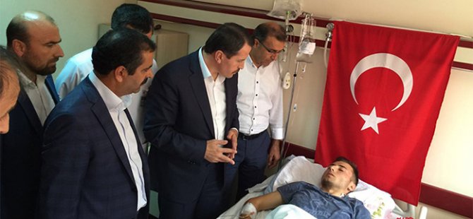 Memur-Sen'den Yaralı Vatandaşlara Ziyaret