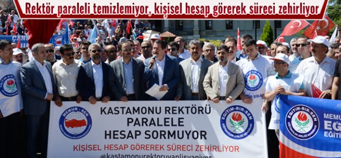 Kastamonu Rektörüne Tepki Çığ Gibi Büyüyor