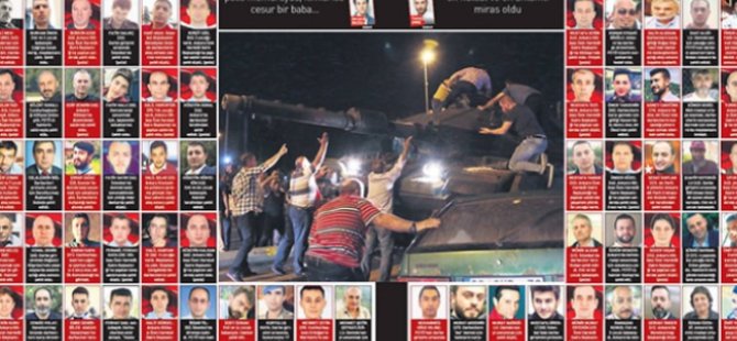 İşte demokrasi şehitleri