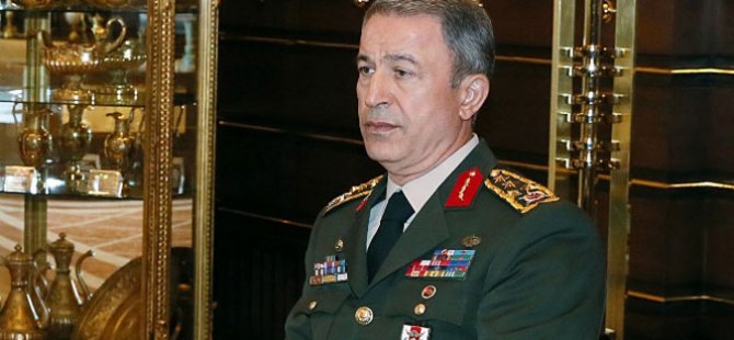 Genelkurmay Başkanı Akar'ın ifadesi!