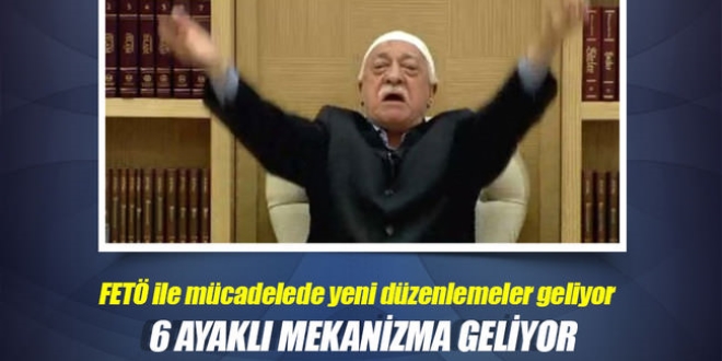Kamuda 6 ayaklı mekanizma