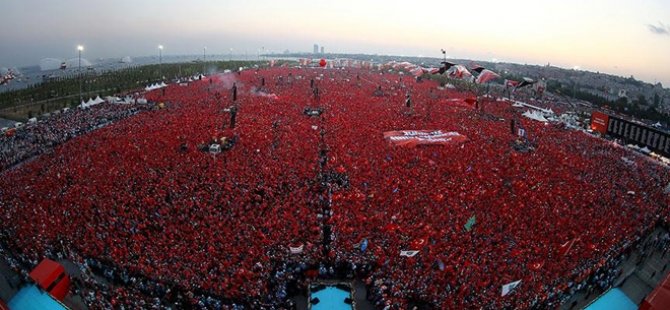 Emniyet Yenikapı'ya katılım sayısını açıkladı