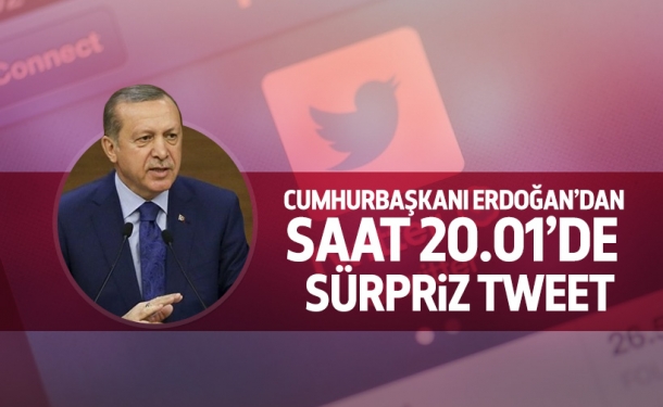 Cumhurbaşkanı Erdoğan'dan Özel Tivitler