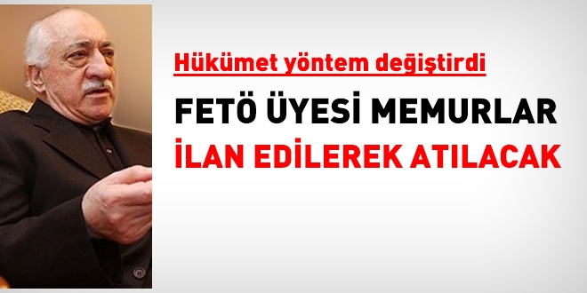 FETÖ üyesi memurlar KHK ile atılacak