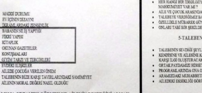 FETÖ velileri de fişlemiş!