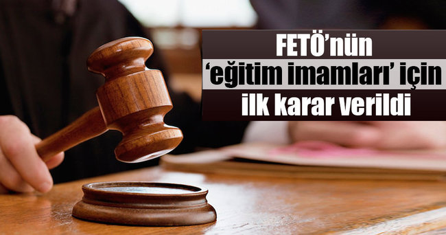 Eğitimci imamlar hakkında karar