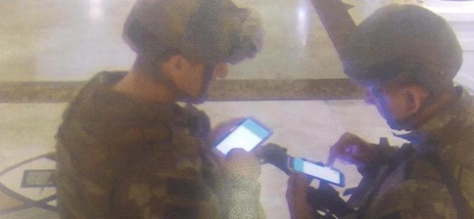 Darbeci askerler de o programı kullanmış