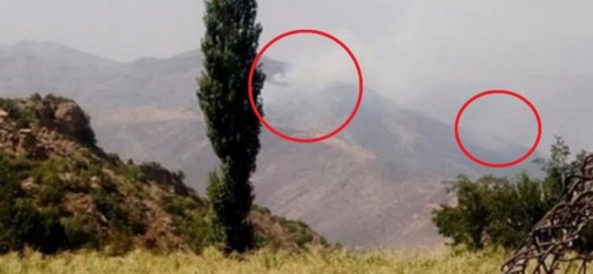 PKK kampları ateş altında!