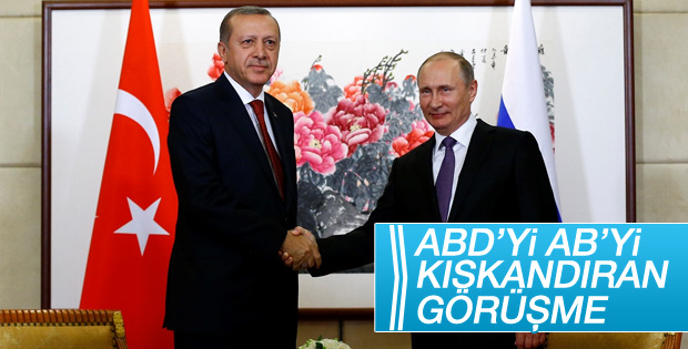 Erdoğan-Putin görüşmesi 2 saat sürdü