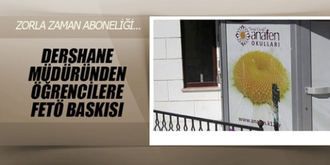 Anafen Dershaneleri Genel Müdürü tutuklandı