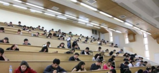 DGS'deki gecikmenin nedeni 'silgi tozları'