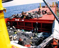 Türk kaptan İtalya'yı fethetti