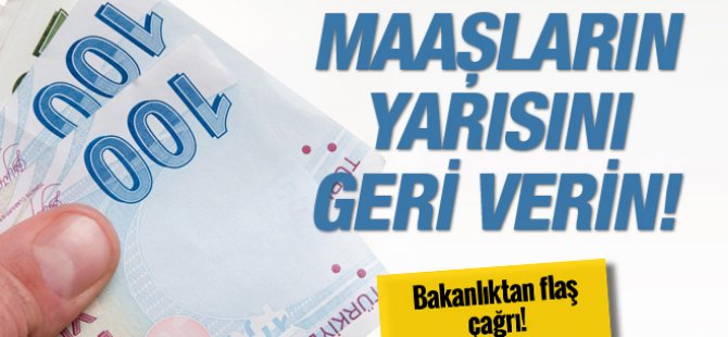 İhraç edilen öğretmenlere maaş şoku!