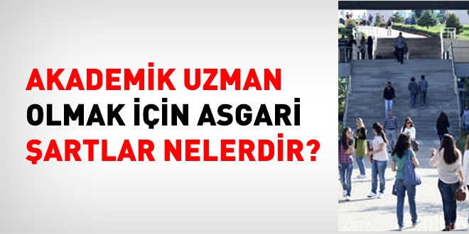Üniversitelerde nasıl uzman olunur?