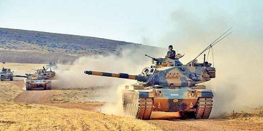 Türk tankları El Bab'a ilerliyor