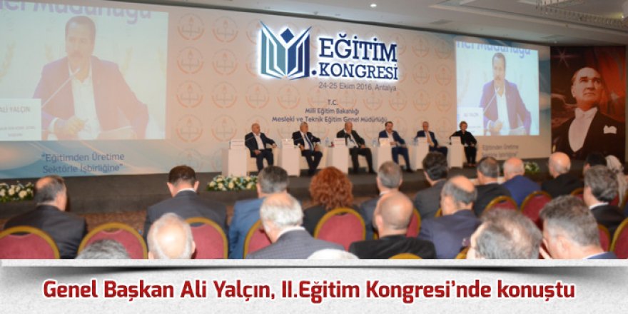 Meslek liseli ötekileştirilmemeli, teşvik edilmelidir