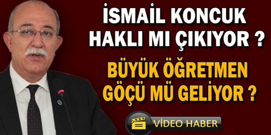 Koncuk, Öğretmen Rotasyonu Konusunda Haklı mı Çıkıyor ?