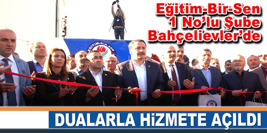Eğitim-Bir-Sen İstanbul 1 No’lu Şube Bahçelievler’de