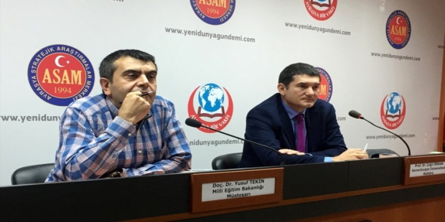 MEB Müsteşarı Tekin: Başbakanı maalesef biz seçemiyoruz