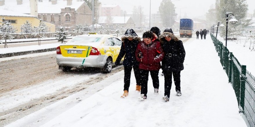 Meteoroloji'den İstanbul ve bu illere kar uyarısı