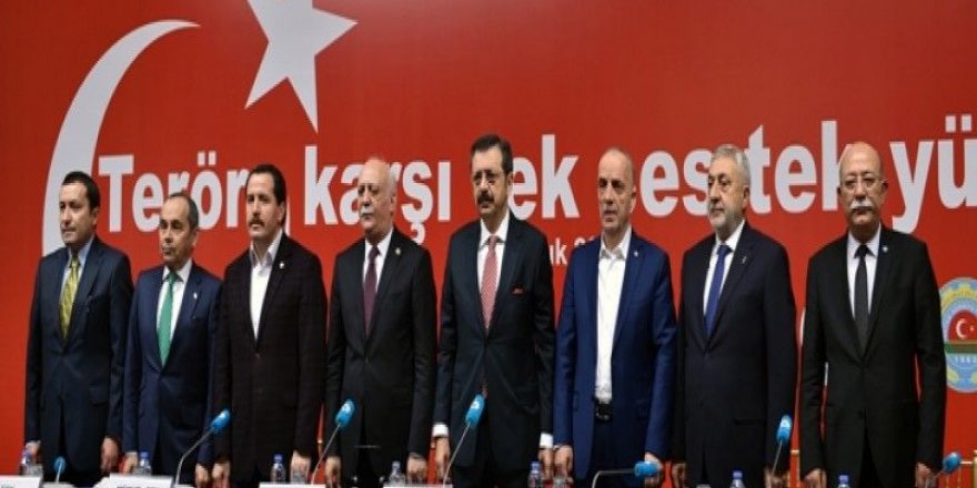 STK’lardan Teröre Karşı Ortak Açıklama
