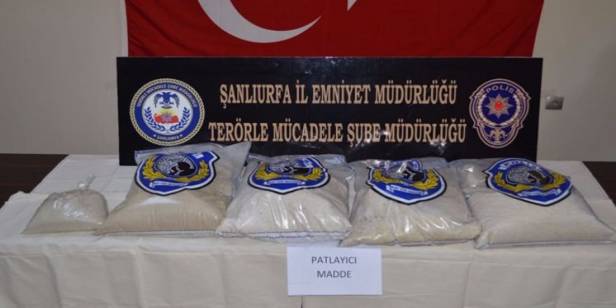 Suriye sınırında patlayıcı ele geçirildi!