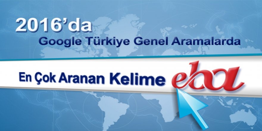 EBA, Google Türkiye genel aramalarda birinci sırada