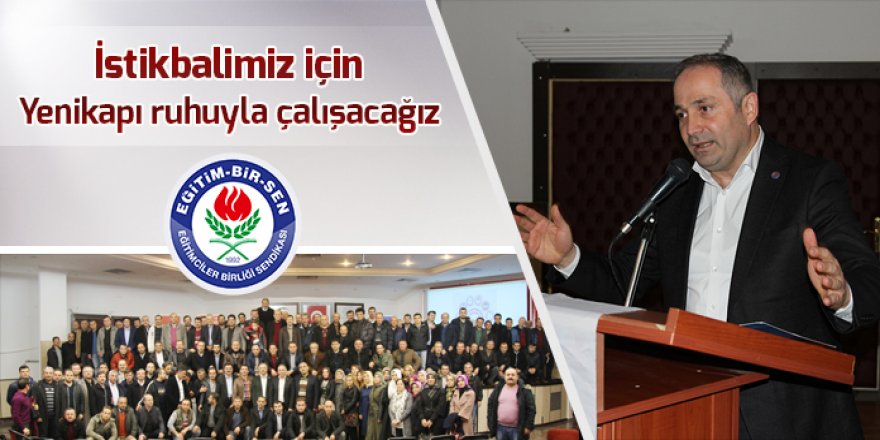 Hasan Yalçın Yayla: Yenikapı Ruhuyla Çalışacağız