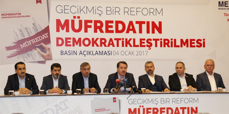 Eğitim-Bir-Sen, Yeni Müfredat Çalışmasını Açıkladı