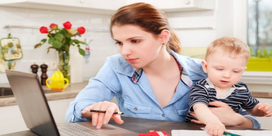 Çalışan anne, yarım mesai için 1 ay önce başvurmalı