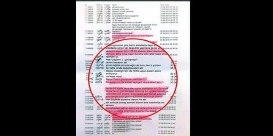 Örgüt içi izdivaç mesajlaşmaları ortaya çıktı!