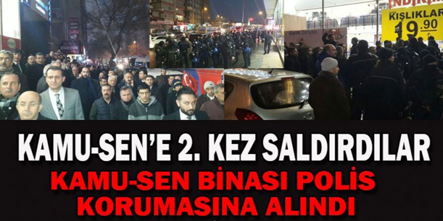 Türkiye Kamu-Sen'e 2. Saldırı Girişimi