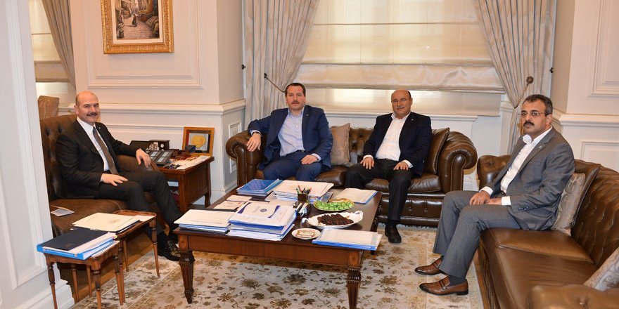 Ali Yalçın - Bakan Soylu Ziyaretinde Gündem FETÖ İle Mücadele