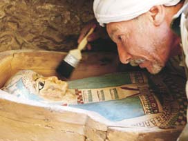 'Renkli' mumyalar tarihe ışık tutacak