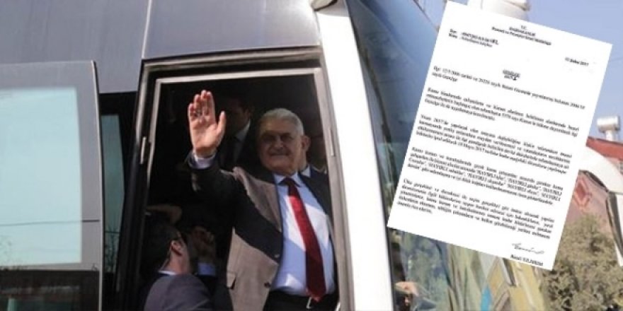 Başbakan Yıldırım'dan 'Genelge iddiasına' yalanlama