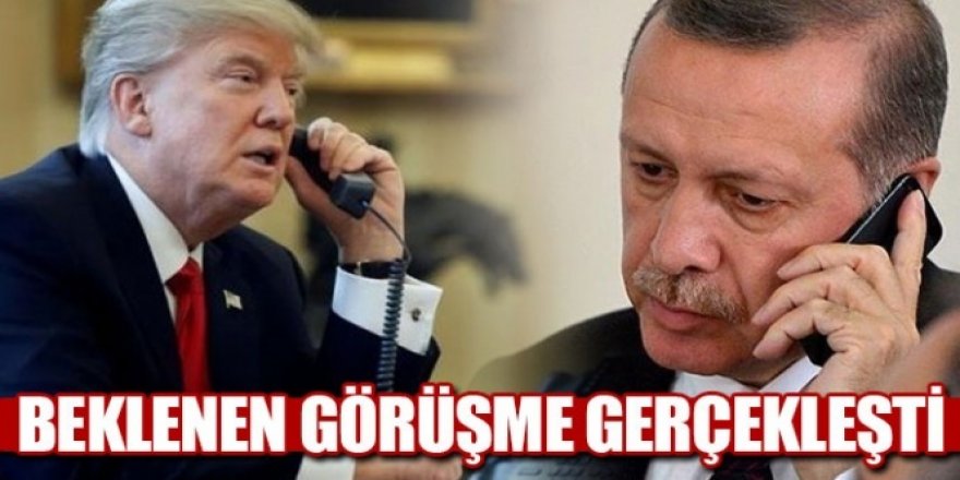 Cumhurbaşkanı Erdoğan ile Trump görüştü