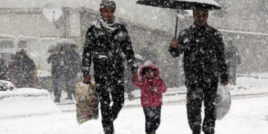 Bu illerde yaşayanlar dikkat!Kar geliyor! 22 Aralık 2017 Cuma yurtta hava durumu