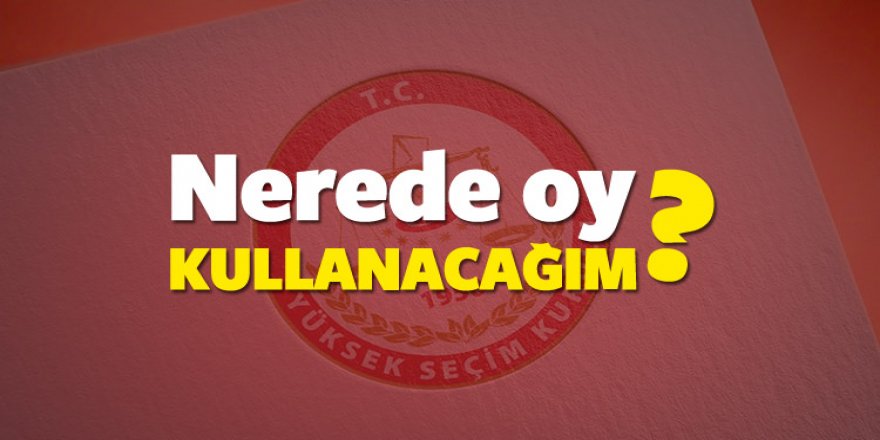 YSK seçmen e-Devlet sorgulama sayfası!