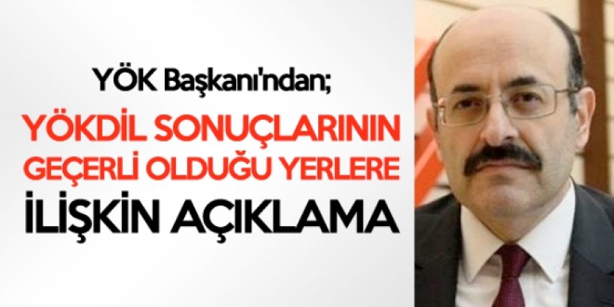 YÖKDİL sonuçları nerede kullanılacak?